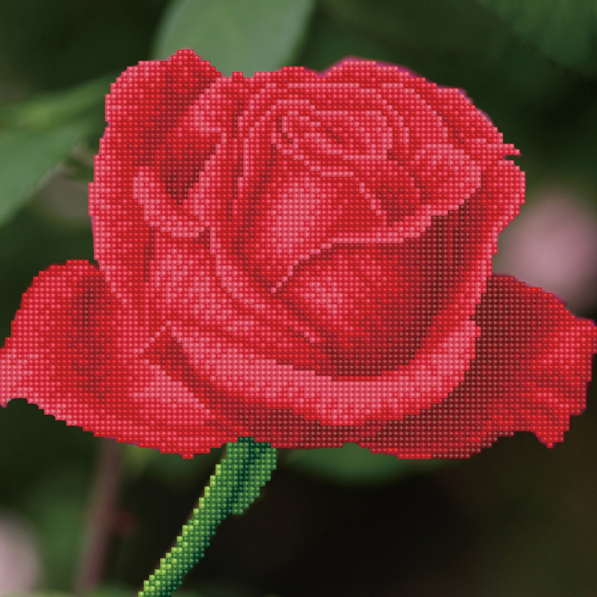 DD5.038 Diamond Dotz® - 30,5x30,5cm Rose Bud (#DD1904)
