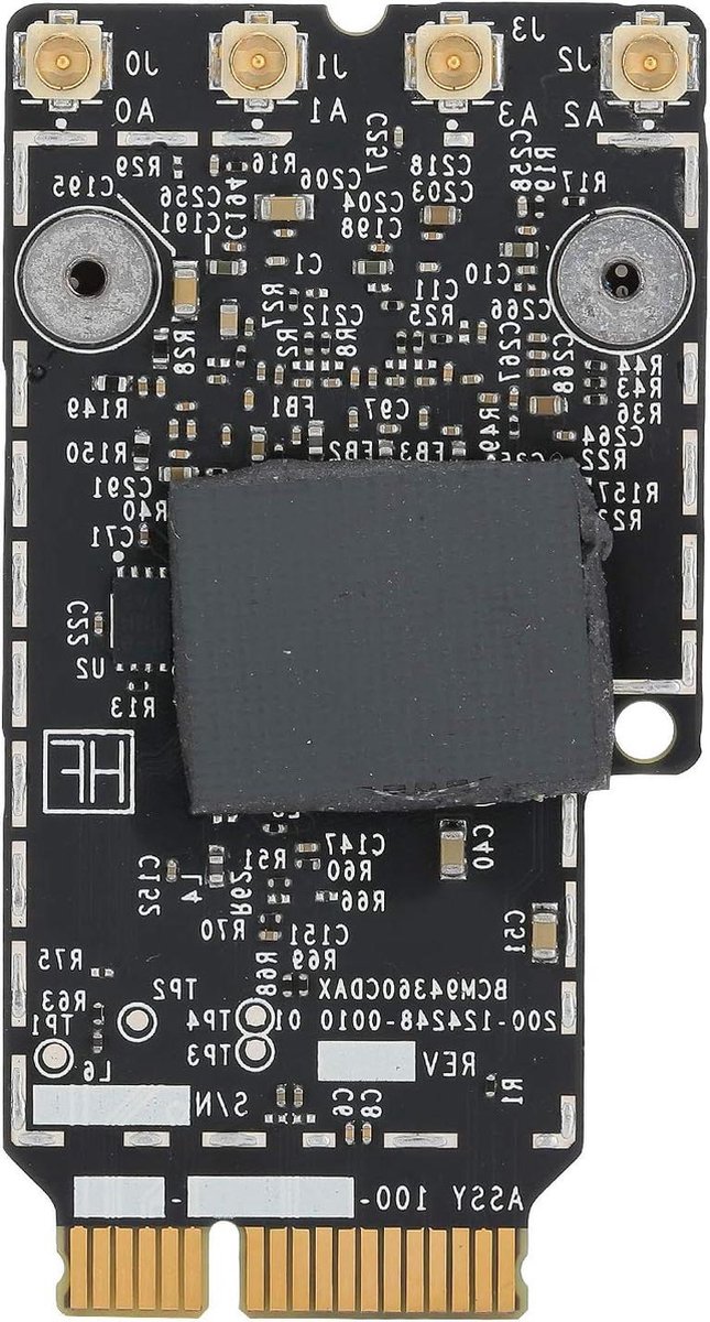 802.11ac Draadloze Netwerkkaart Mini PCI-E WiFi WLAN + Bluetooth 4.0 voor A1418 A14192012-2013 - Upgrade Kit .