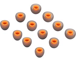 Zachte Siliconen Oordopjes voor Jay Bird X4 X3 X2 X - 6 Paar SML - Ergonomische Traagschuim Geluidsisolatie .