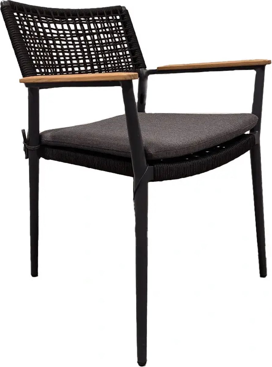 Your Own Living Moleto Dining Tuinstoel - Black