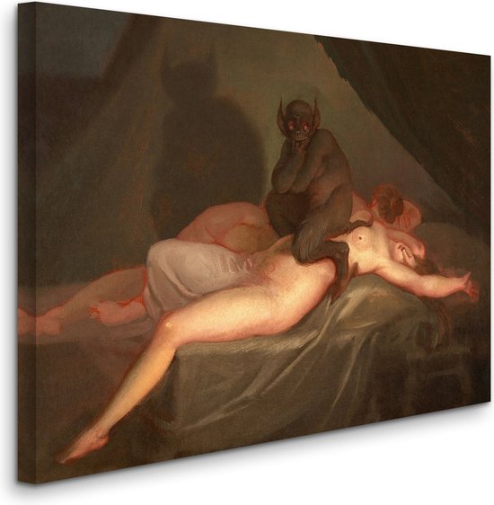Nicolai Abraham Abildgaard - The Nightmare - De nachtmerrie (1800) - 2:3