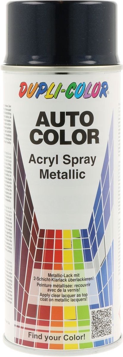 Dupli-Color - autoreparatielak spray - AutoColor - blauw metallic - 400 ml - spuitbus