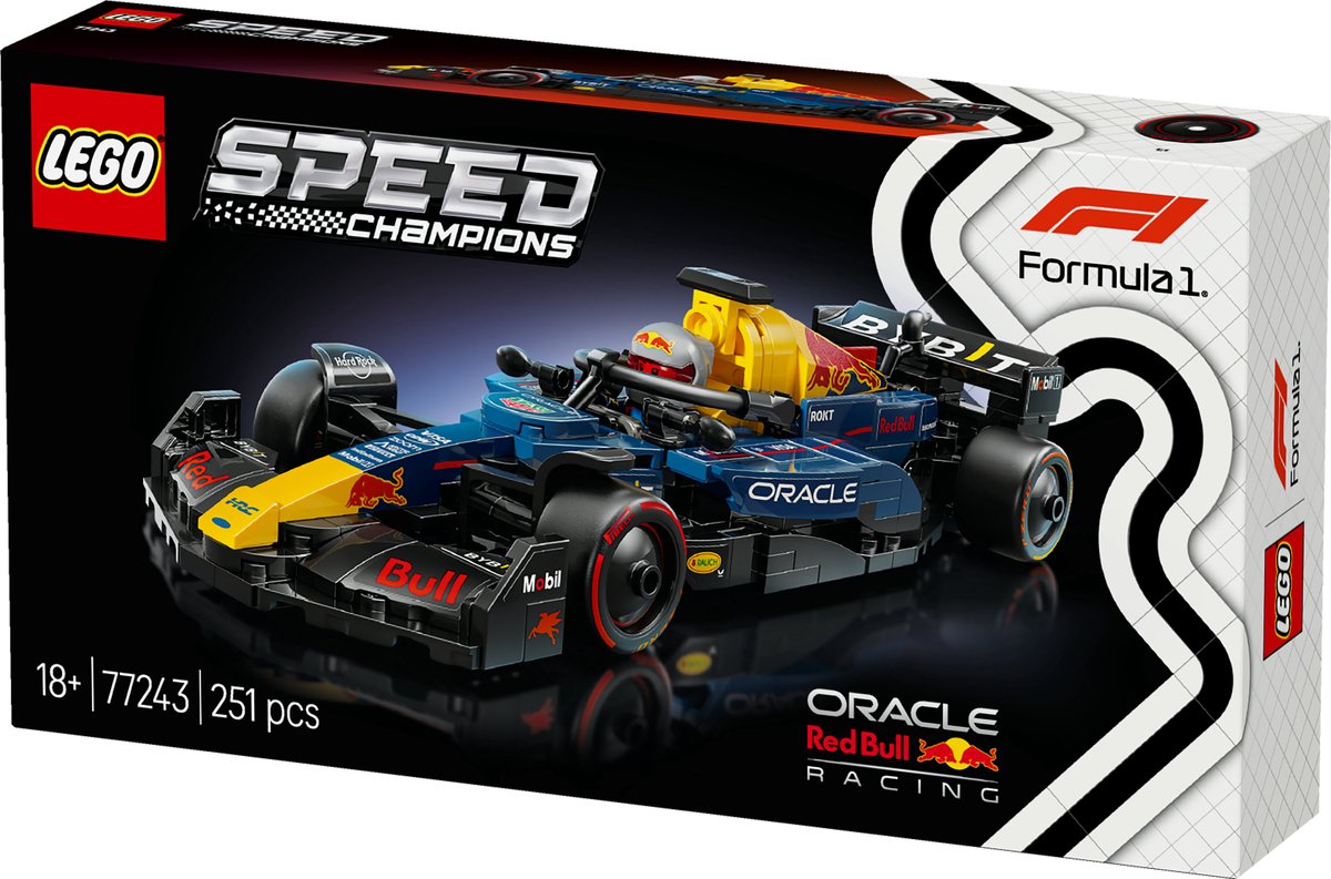 LEGO Speed Champions Oracle Red Bull Racing RB20 F1 Auto Set - 77243 — afbeelding 11