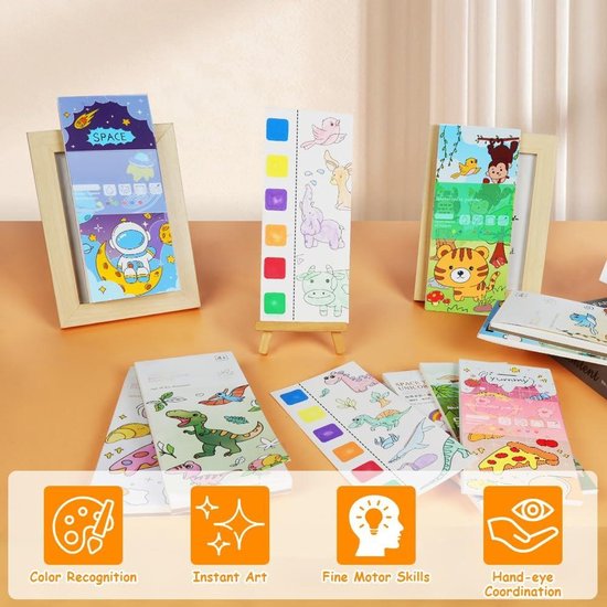 Décotime Aquarel Kleurboek Aanbieding bij Action