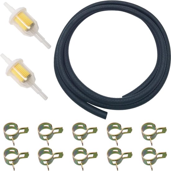 10 Filtri Carburante Diesel Inline Universali - Per Tubi 6mm E 8mm, Confezione Da 10 Pezzi - Foto 9