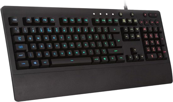 Gaming Keyboard Met Verlichting - Mechanisch Gaming Toetsenbord - Multimedia Toetsen - Qwertz/Qwerty - RGB Verlichting - Led Verlichting - Ergonomische Toetsenbord