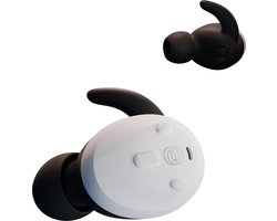 Thone TW2 draadloze bluetooth sport oordopjes - oortjes met 36 uur draadloos muziek plezier - wit