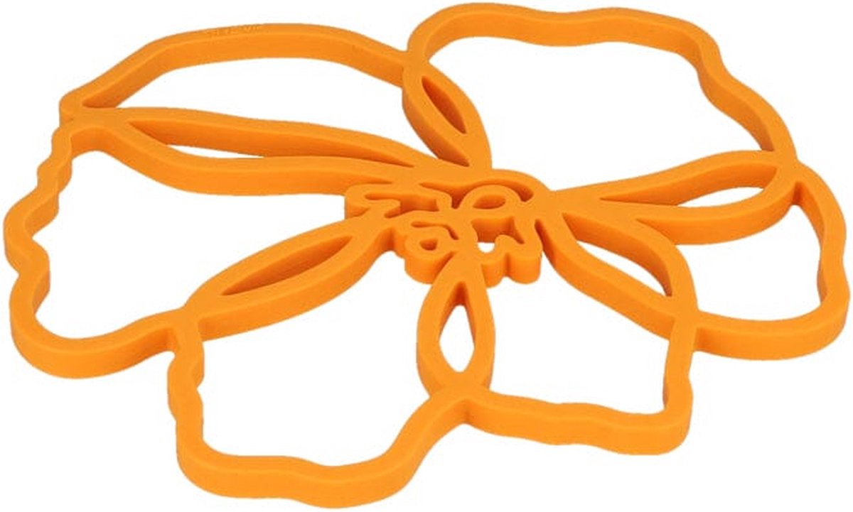Tools2Cook - Siliconen Onderzetter Poppy Orange