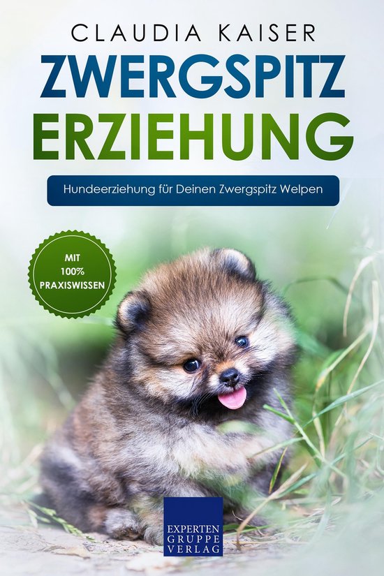 Zwergspitz Erziehung - cover