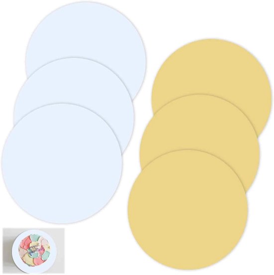 Cakeboard Ronde taartonderlegger, 30 cm, 2 stuks, niet-klevend