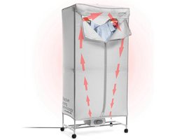 Elektrisch wasdroger - sneldrogend, ruimtebesparend - 1 stuk - wit - 1000 W