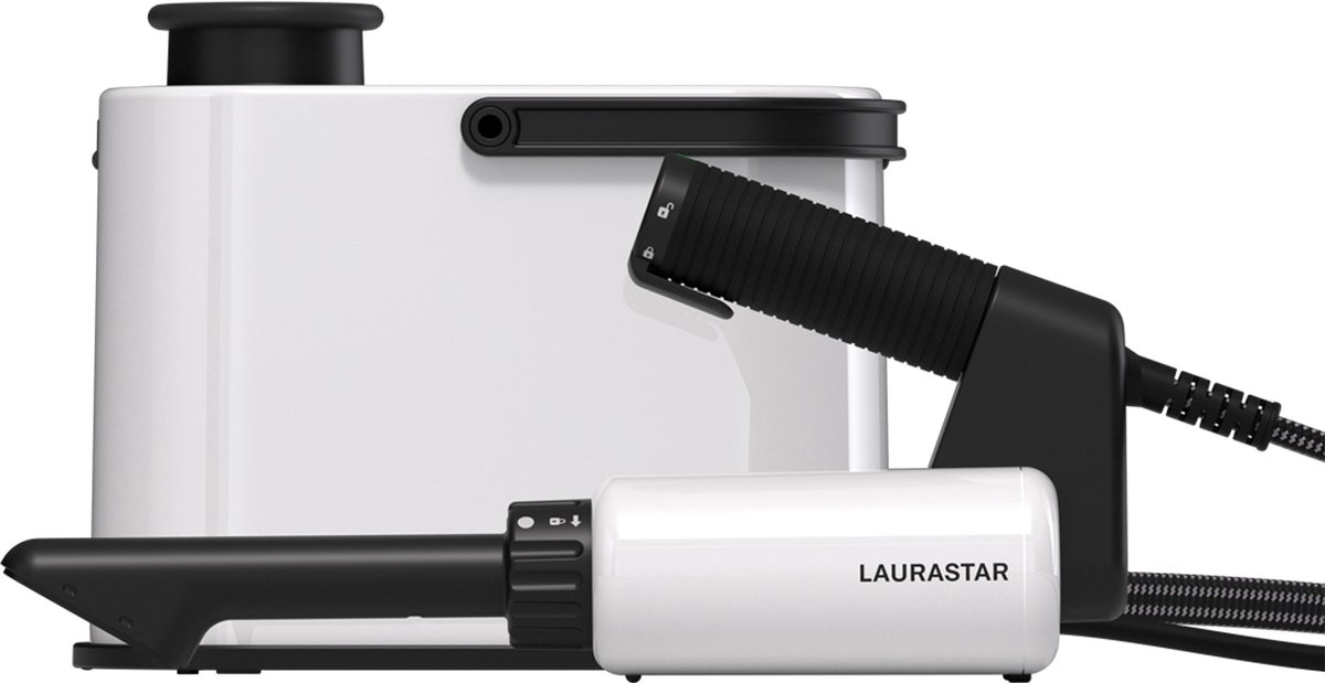Laurastar AURA Stoomreiniger, voor matrassen, sofa, keuken, badkamer, baby, met Dry Microfine Steam, chemievrij reinigen, inclusief accessoires
