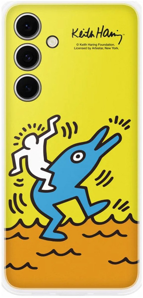Samsung Flipsuit Case - Geschikt voor Samsung Galaxy S24 FE - Geel