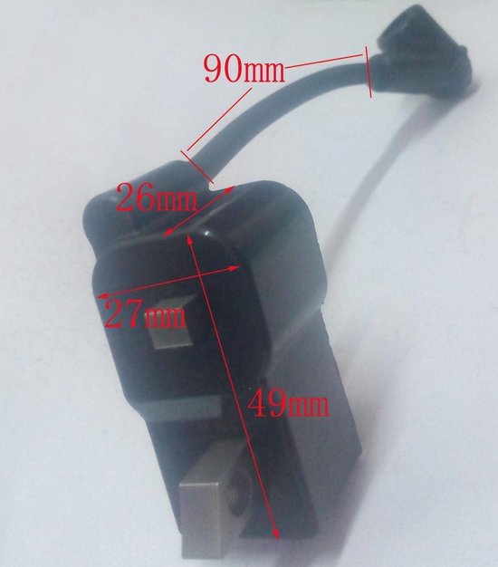 Bougie voor Husqvarna 435 435E 440 440E 445 450 450E kettingzaag # 573 93 57-01 — afbeelding 2