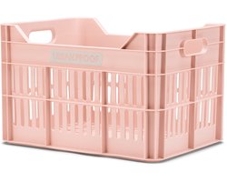 foto van Urban Proof Click Fietskrat 30 Liter Gerecycled Kunststof Pastel Pink