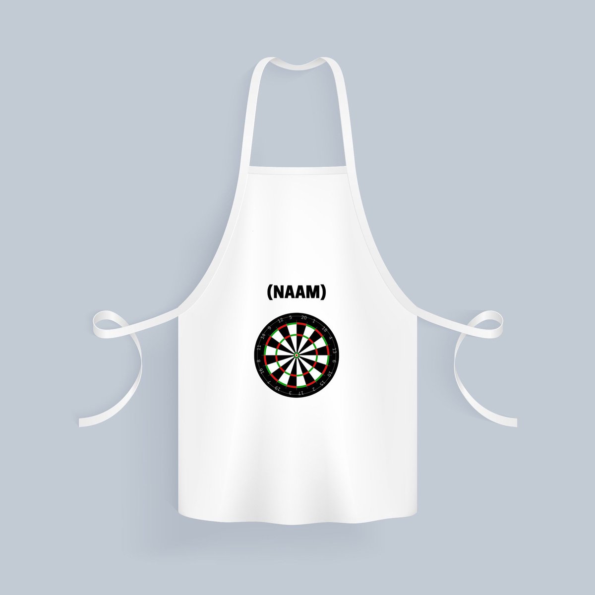 Akyol - darten met eigen naam Keukenschort - Dartbord - darter - sport - 82 bij 71 cm