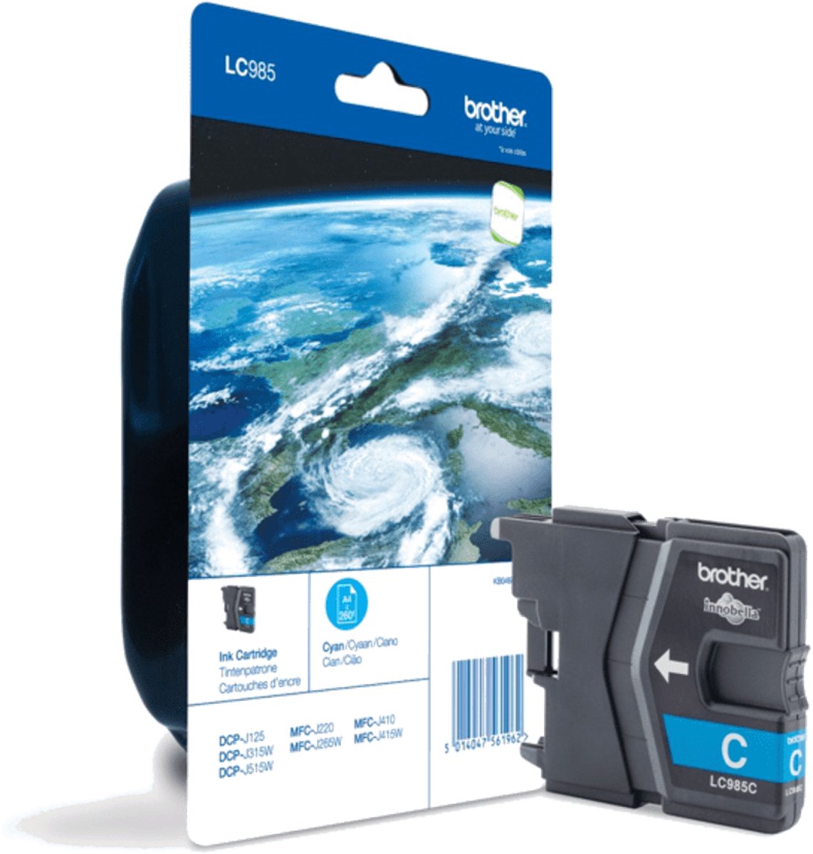 Brother LC-985CBP - Inktcartridge / Cyaan