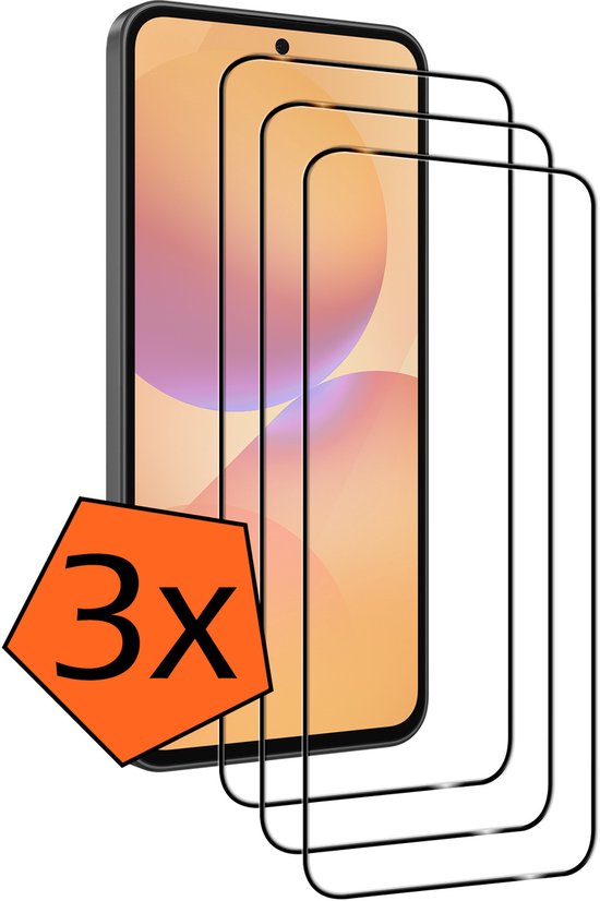 Screenprotector - Geschikt voor Samsung A36 Screenprotector Bescherm Glas - Screenprotector Geschikt voor Samsung Galaxy A36 Screen Protector Tempered Glass Full Screen Full Cover - 3 PACK