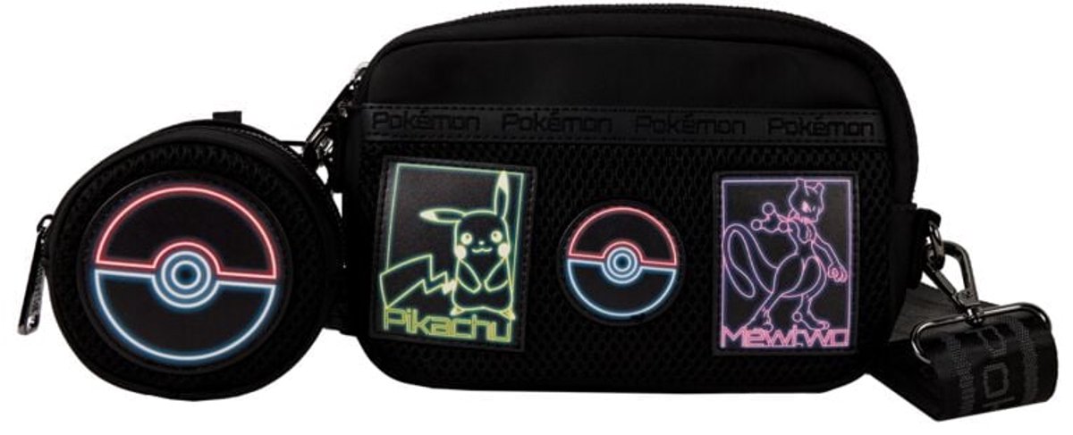 Loungefly Pikachu en Mew Loungefly Schoudertas - Crossbody Tas