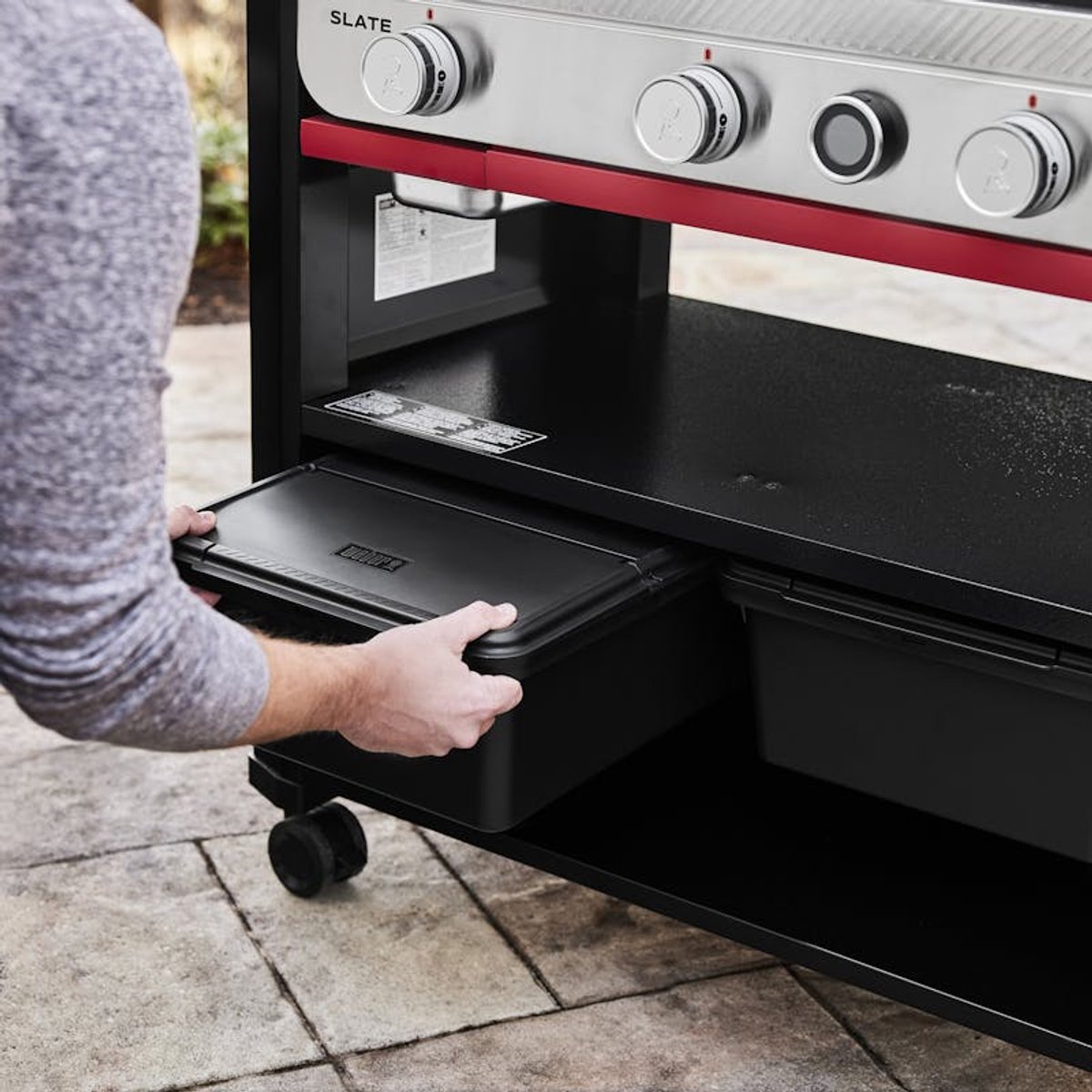 Weber Bac de rangement pour Plancha