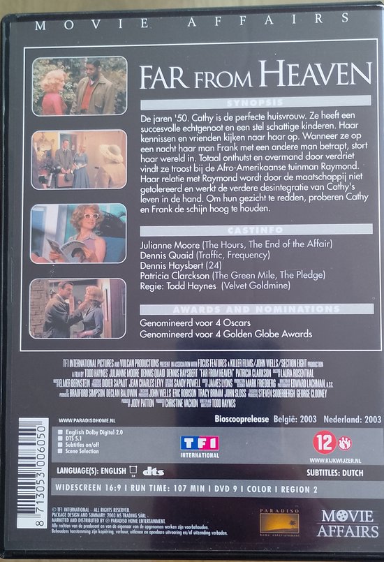 Far From Heaven (Dvd), Julianne Moore | Dvd's | bol