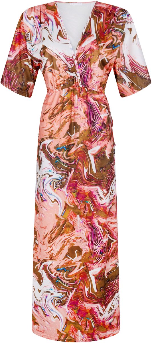 Chic by Lirette - Kimono jurk Lotus Chikitu - Flamingo Pink - M