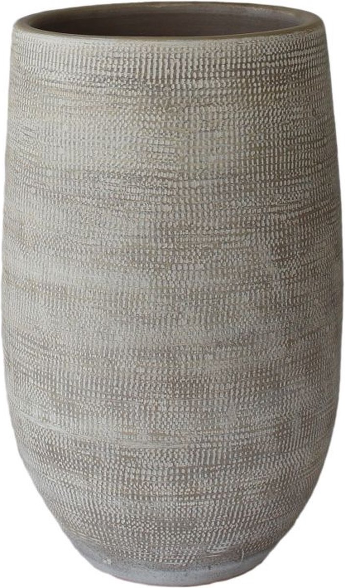 HS Potterie Vaas-Pot Tokio D25xH50 wit