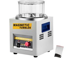 VEVOR KT185 Magnetische Trommel 180mm Juwelen Polijstmachine Super Afwerking Machine 220V