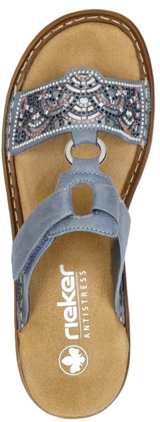 Rieker - Dames - lumière bleue - pantoufles et mules - taille 39