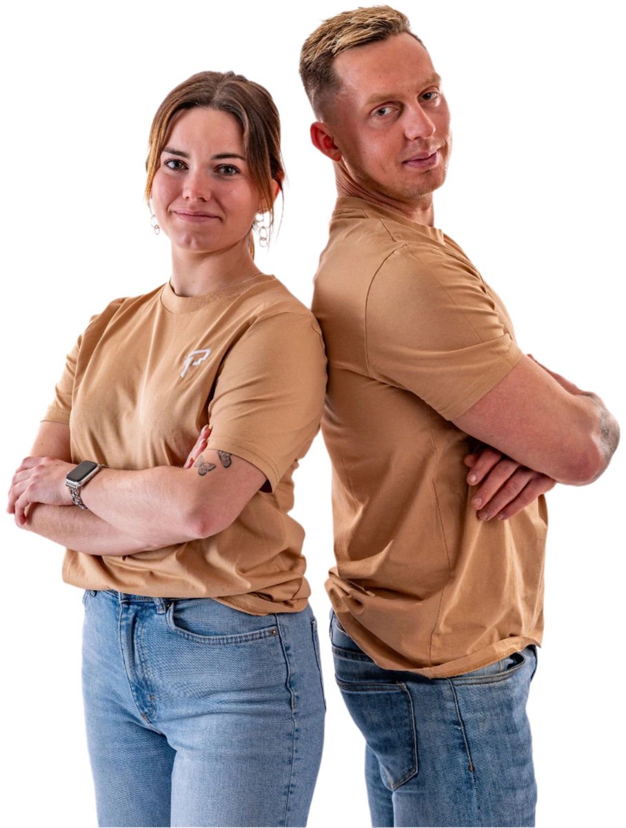 Proma Sports - Everyday Shirt - Mokka - L - Unisex - Regular Fit - Fitness - Teamsports - Esports - Loungewear