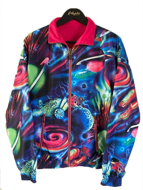 Australian jasje -Dubbelzijdig - Pink Piano - Maat 3XL | bol