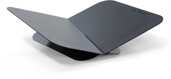 Spinder Design boekenstandaard Atalanta - Zwart - Staal