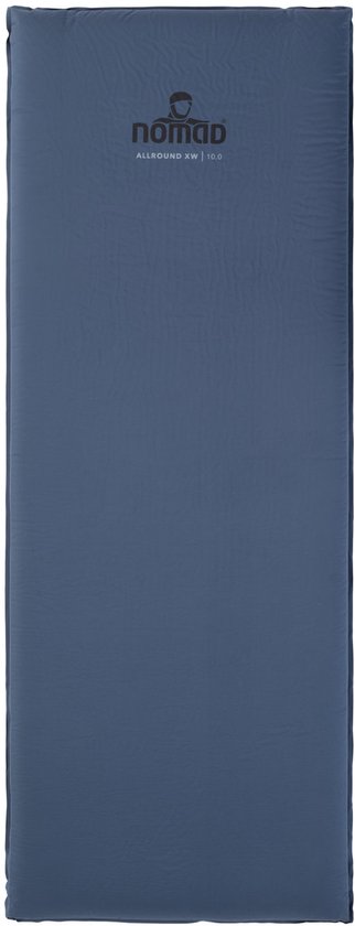 NOMAD® Allround XW 10.0 Slaapmat Zelfopblazend | Blauw | 198x76 cm | 10 cm Dik | 1 Persoons Luchtbed | Incl compressiehoes