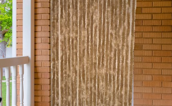 Vliegengordijnenexpert - Kattenstaart - 90x220 cm - Beige van Merkloos — afbeelding 2