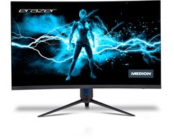 ERAZER® Spectator X20 (MD 22093), gebogen breedbeeldmonitor, 80 cm (32''), FHD-scherm, 165Hz, HDMI®-aansluiting en DisplayPort