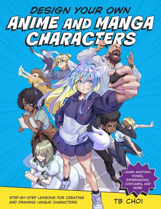 Design Your Own Anime and Manga Characters - cover