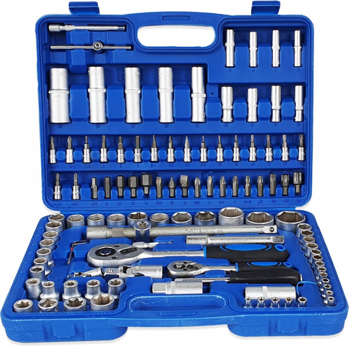 Ensemble de douilles Boxer 108 pièces - Acier au chrome vanadium | bol