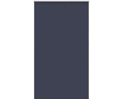 vidaXL - Rolgordijn - verduisterend - 140x210 - cm - stofbreedte - 136,6 - cm - blauw