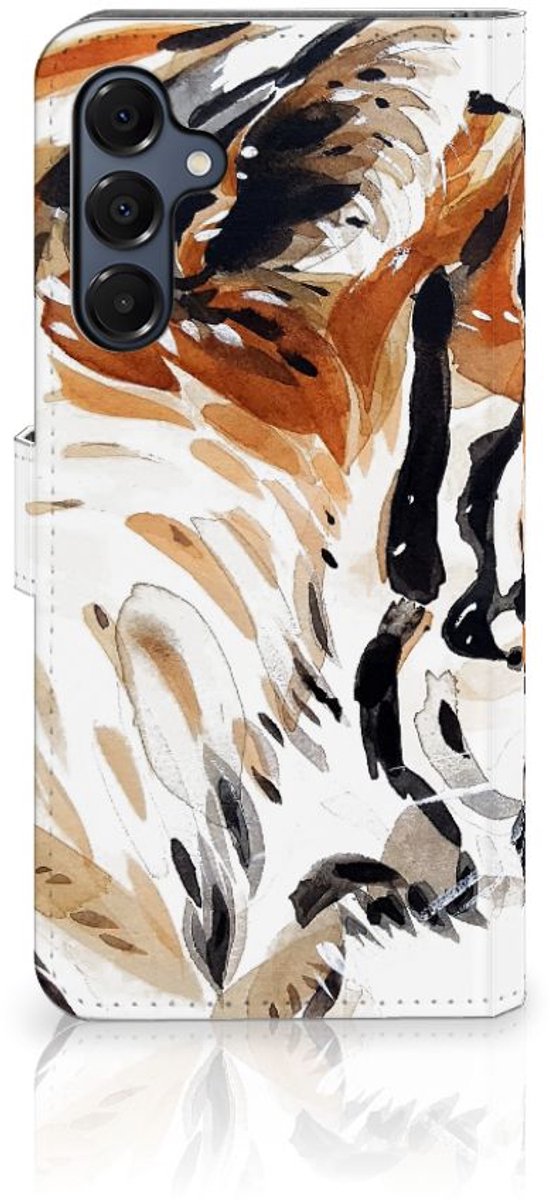 Hoesje Samsung Galaxy A16 4G/5G Watercolor Tiger