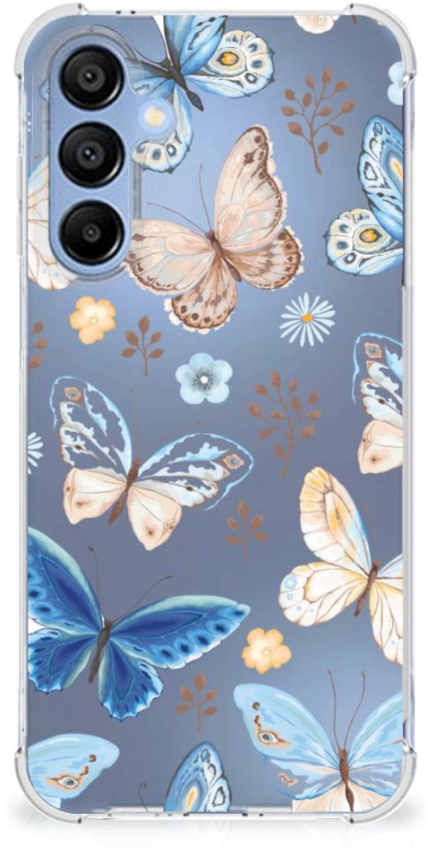 Case Anti-shock voor Samsung Galaxy A16 Vlinder