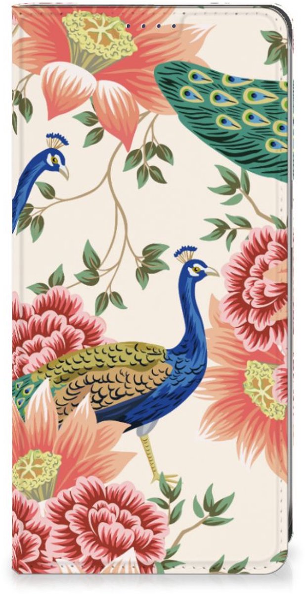 Hoesje maken voor Samsung Galaxy S24FE Pink Peacock