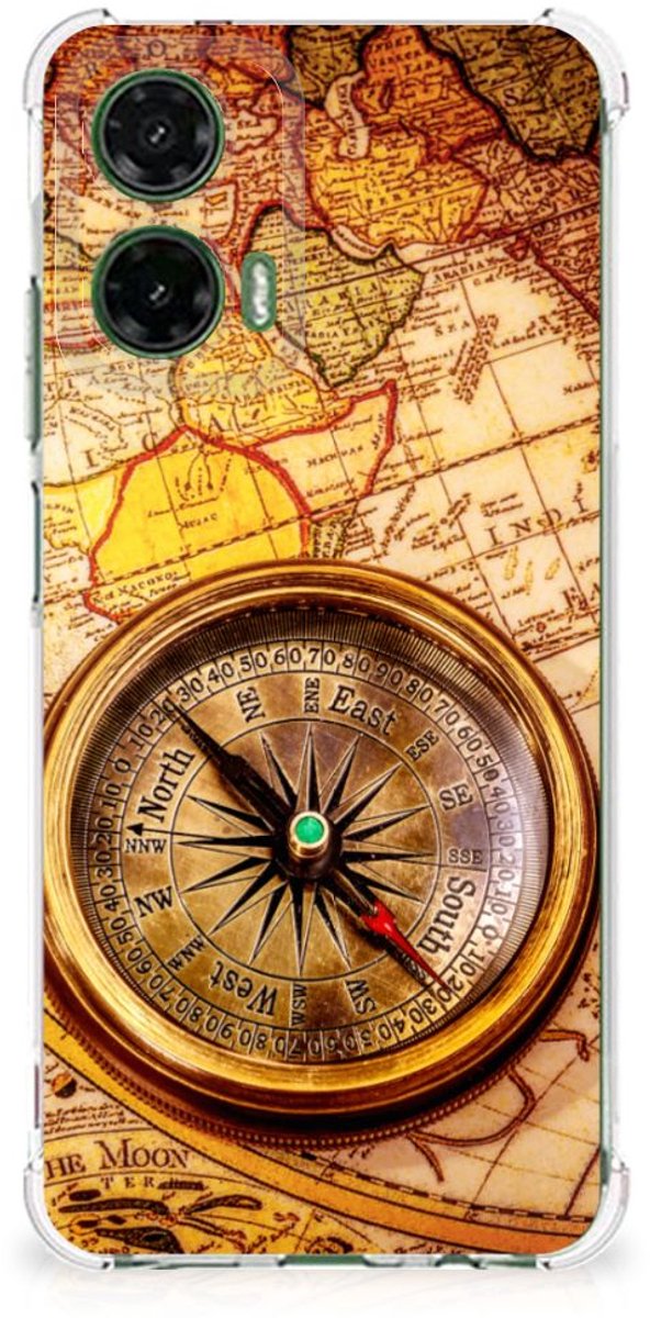 Motorola Moto G35 Telefoonhoesje met valbescherming Kompas