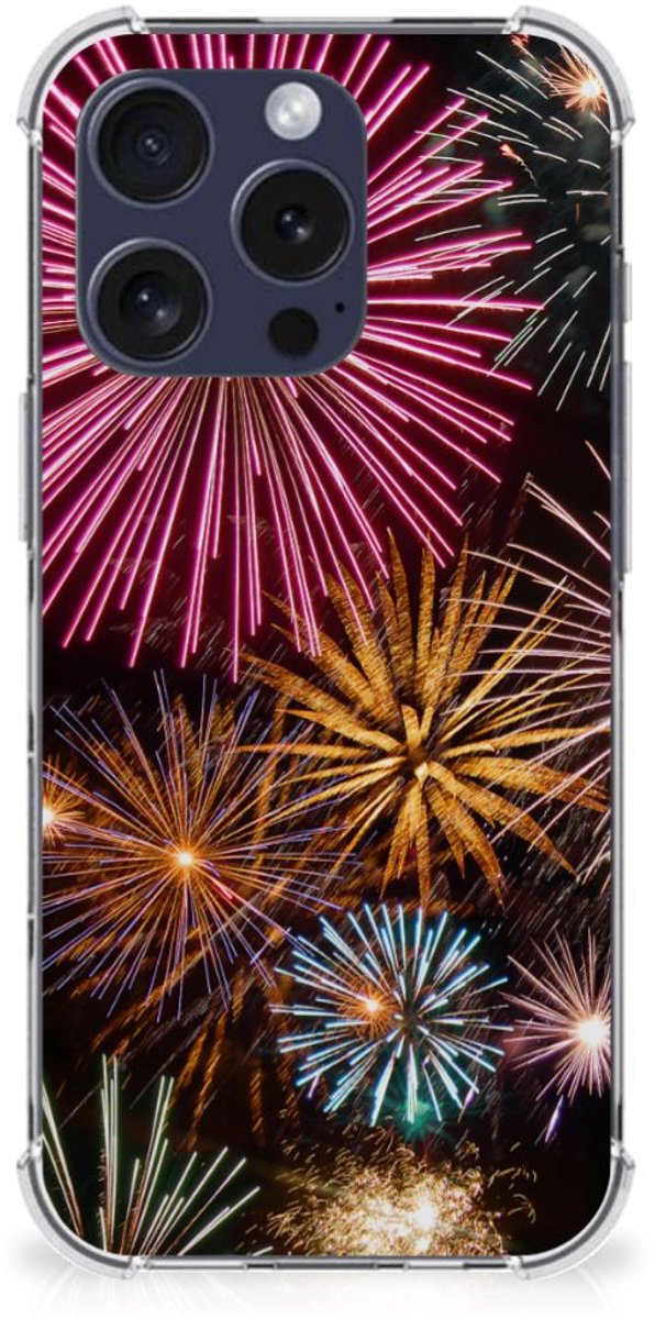 iPhone 16 Pro Max Anti Shock Bumper Case Vuurwerk