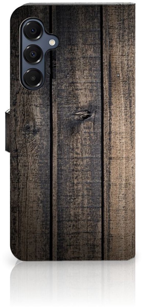 Samsung Galaxy A16 4G/5G Book Style Case Steigerhout