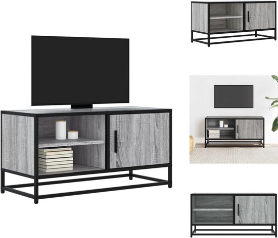 vidaXL Tv-wandmeubel 40x34,5x40 cm zwart, televisiekast, dressoir, hifi-kast, bijzetkast, stereokast, wandkast, lage kast, mediakast, tv-meubel