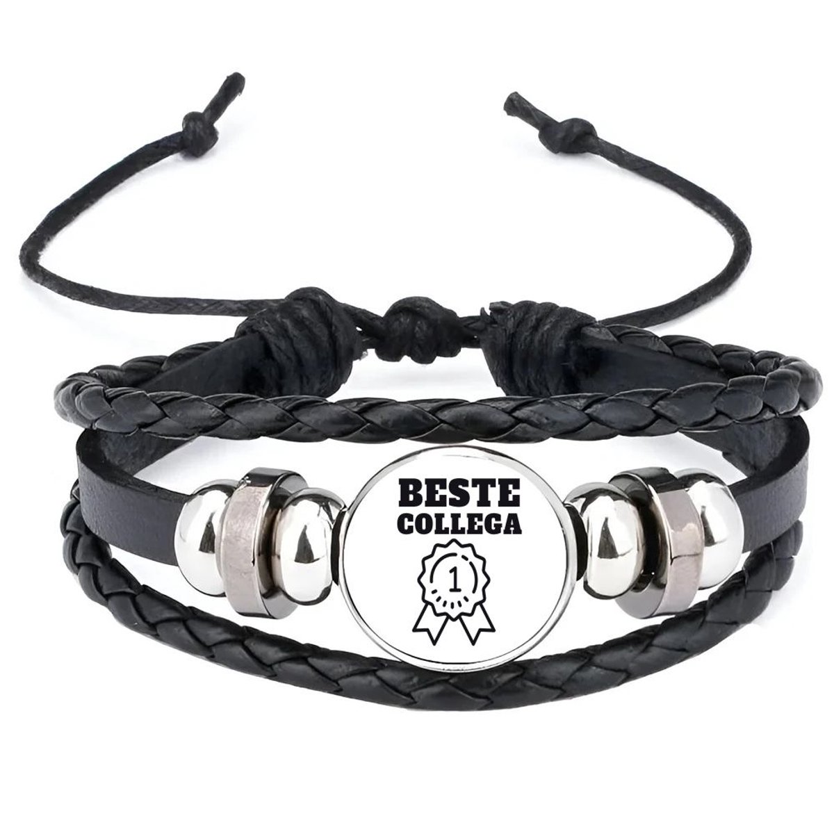 Akyol - beste collega armband zwart - Beste collega - teamgenoot - cadeau