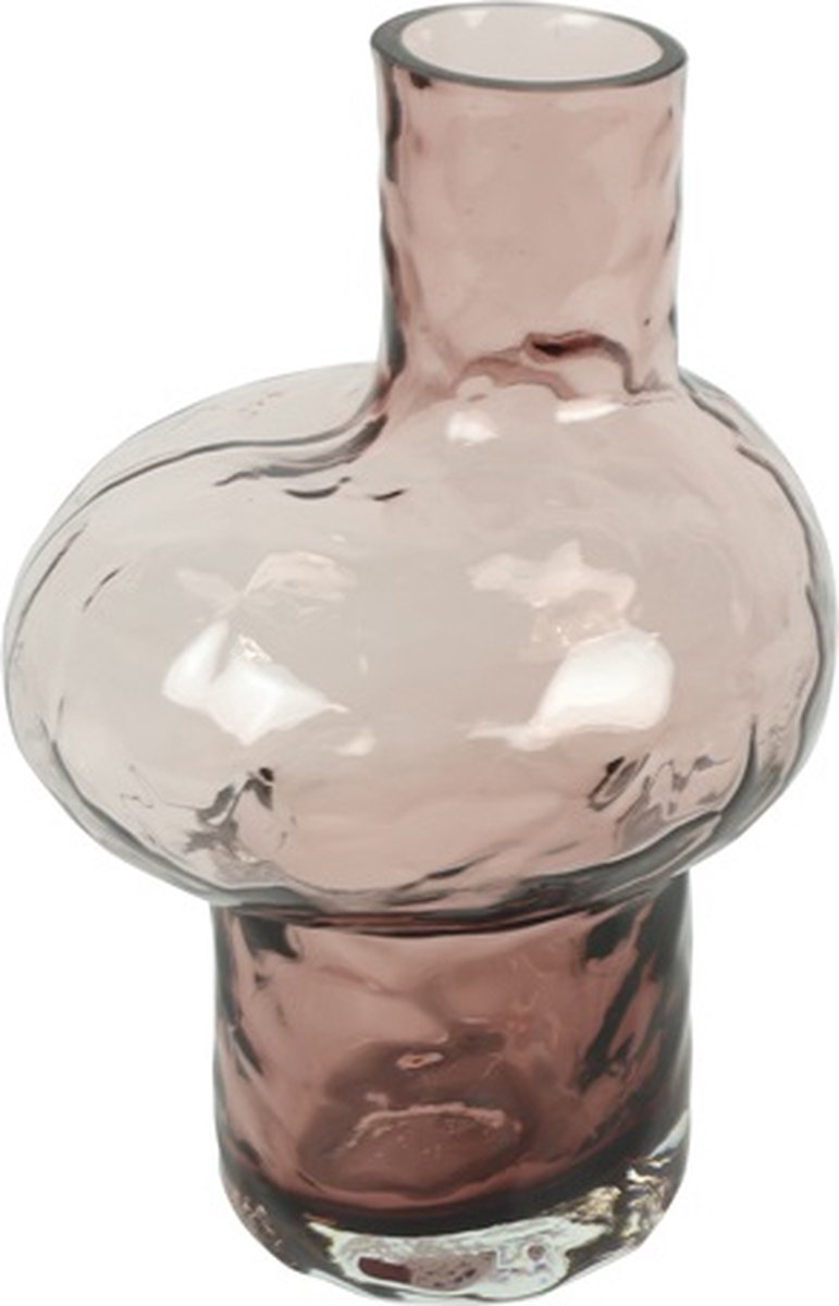Countryfield Vaas Royal-Jana glas L15B15H17CM roze