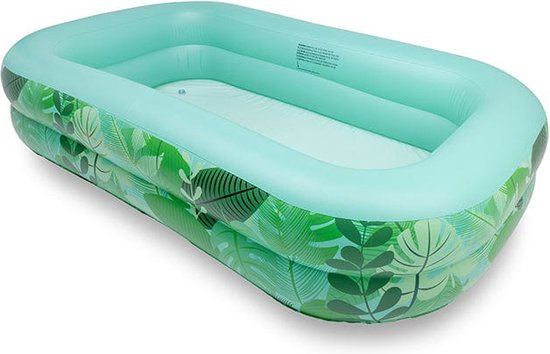 Swim Essentials | Groen Opblaas Zwembad 211 x 132 x 46 cm