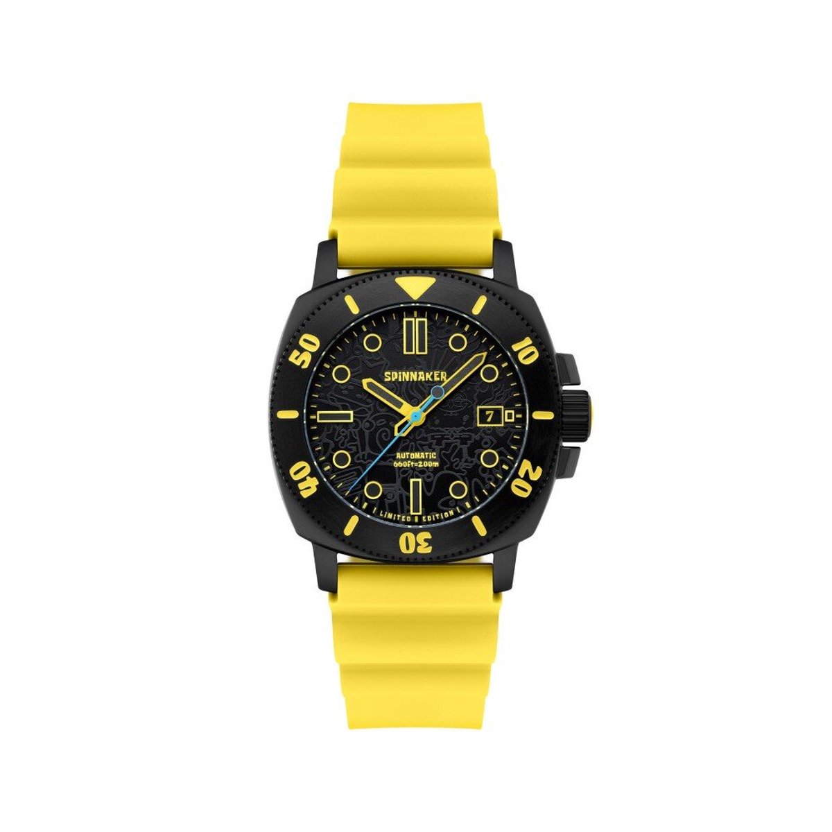 Spinnaker - SP-5147-01 - Polshorloge - Heren - Automatisch - HULL DIVER LTD EDT