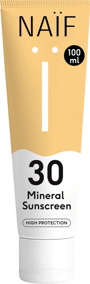 Naïf - Minerale Zonnebrandcrème - Voor de hele familie - SPF30 - 100ml